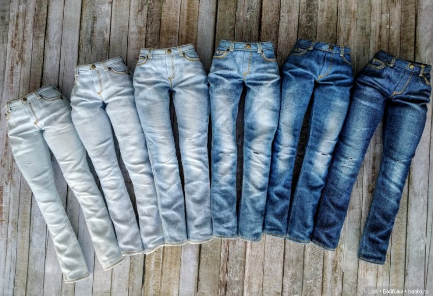Джинсы для Jacoosun — Одежда и обувь для кукол BJD (БЖД): 1/3