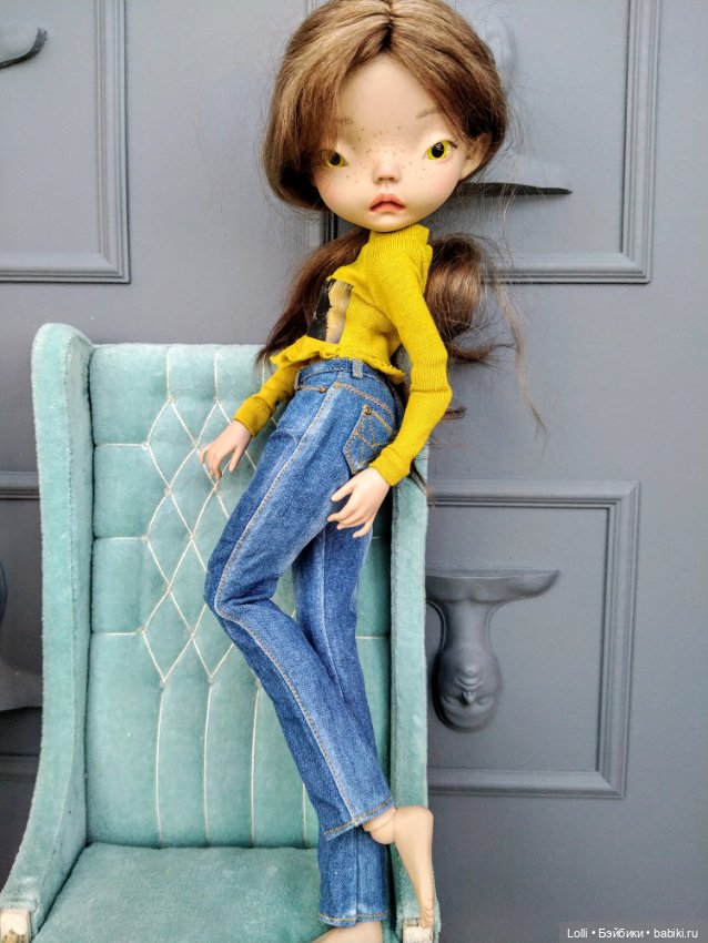 Джинсы для Jacoosun — Одежда и обувь для кукол BJD (БЖД): 1/3
