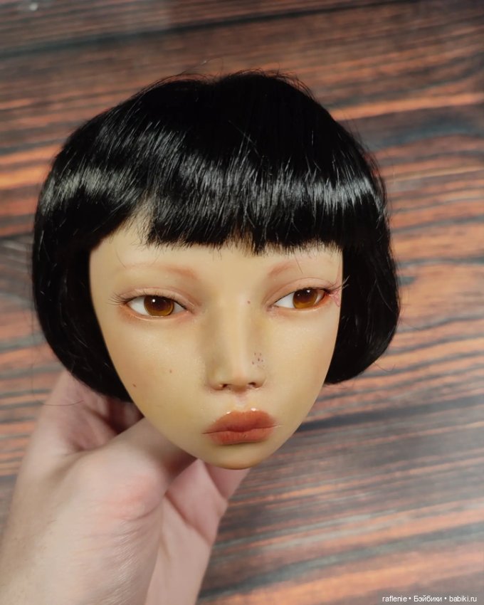 Нарисовала первый мейк — Авторские шарнирные куклы своими руками: лепка (фото 2)
