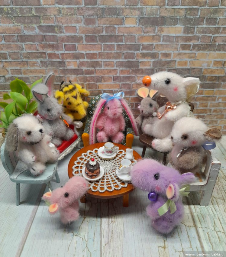 Вместе веселее — Авторские мишки Тедди и друзья: фото