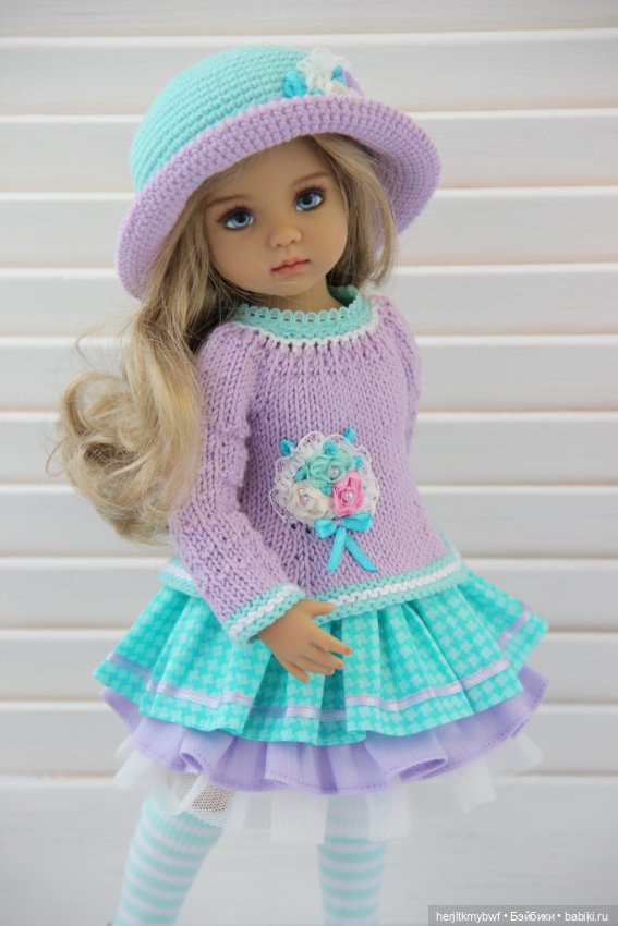 Весна, мы тебя ждем. Наряды для кукол от Дианы Эффнер (фото 10)
