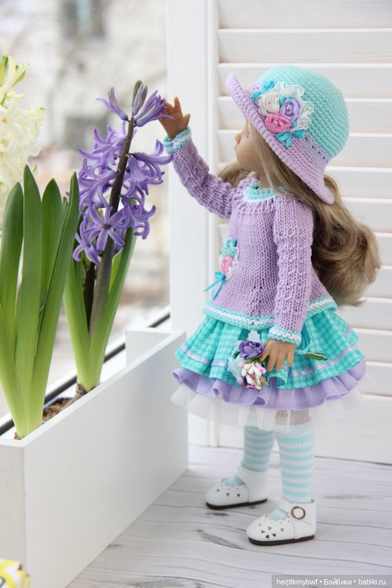 Весна, мы тебя ждем. Наряды для кукол от Дианы Эффнер (фото 8)