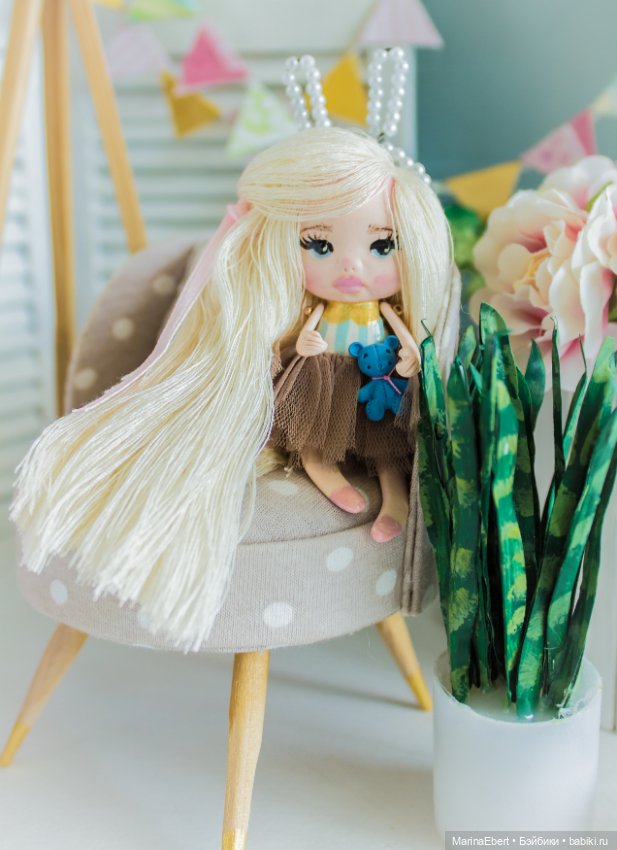 ⭐⭐⭐Кукла - брошь Луиза⭐⭐⭐ (фото 7)