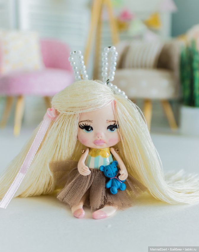 ⭐⭐⭐Кукла - брошь Луиза⭐⭐⭐ (фото 8)
