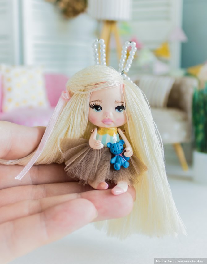 ⭐⭐⭐Кукла - брошь Луиза⭐⭐⭐ (фото 3)