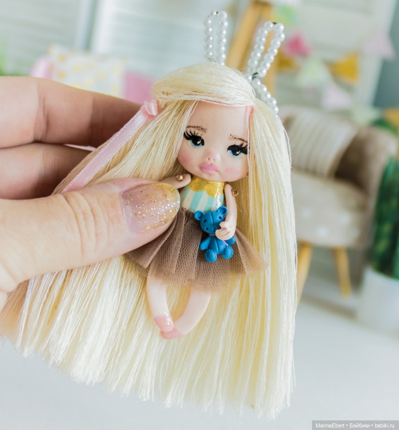 ⭐⭐⭐Кукла - брошь Луиза⭐⭐⭐ (фото 9)