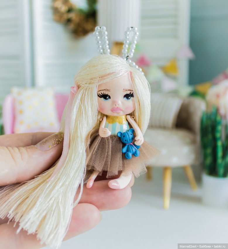 ⭐⭐⭐Кукла - брошь Луиза⭐⭐⭐ (фото 6)