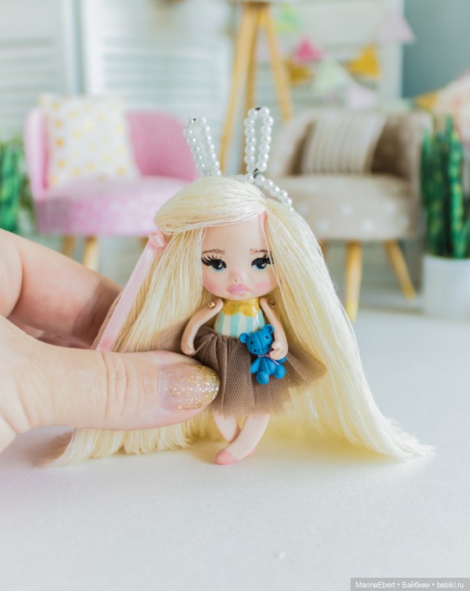 ⭐⭐⭐Кукла - брошь Луиза⭐⭐⭐ (фото 2)