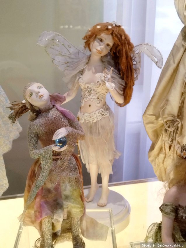 "Зимний бал кукол" - выставка авторских кукол в Краснодаре,часть 1 (фото 3)