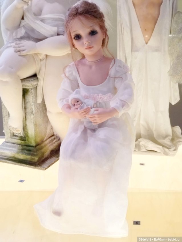 "Зимний бал кукол" - выставка авторских кукол в Краснодаре,часть 1 (фото 6)