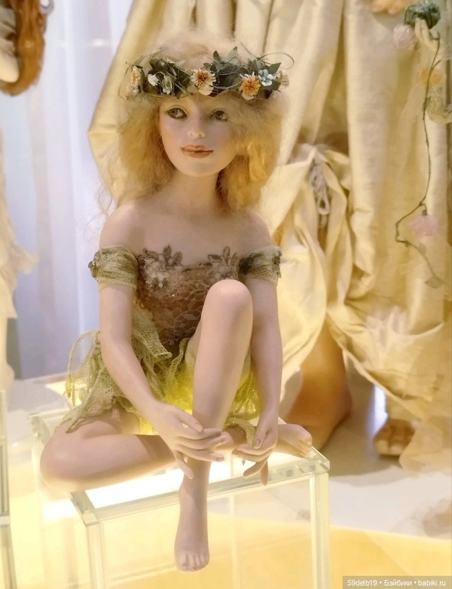 "Зимний бал кукол" - выставка авторских кукол в Краснодаре,часть 1 (фото 2)