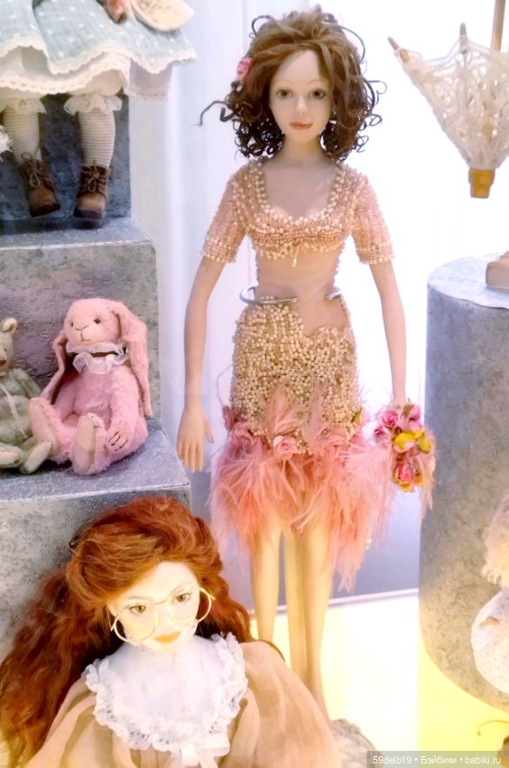 "Зимний бал кукол" - выставка авторских кукол в Краснодаре,часть 1 (фото 10)