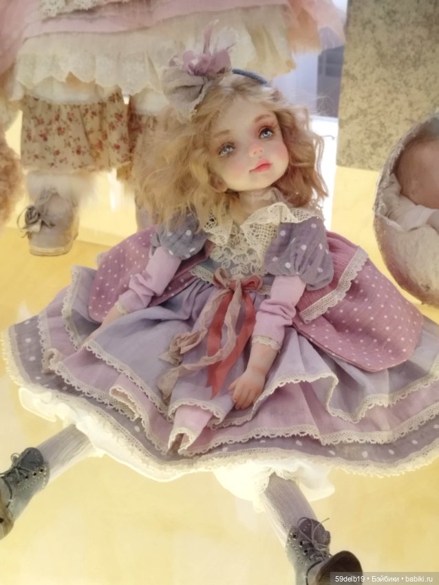 "Зимний бал кукол" - выставка авторских кукол в Краснодаре,часть 1