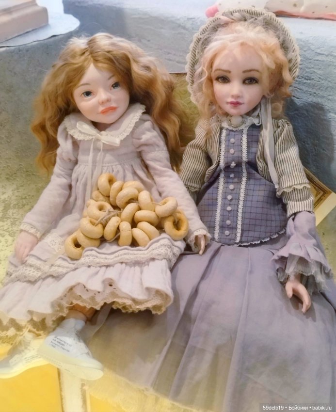 "Зимний бал кукол" - выставка авторских кукол в Краснодаре,часть 1