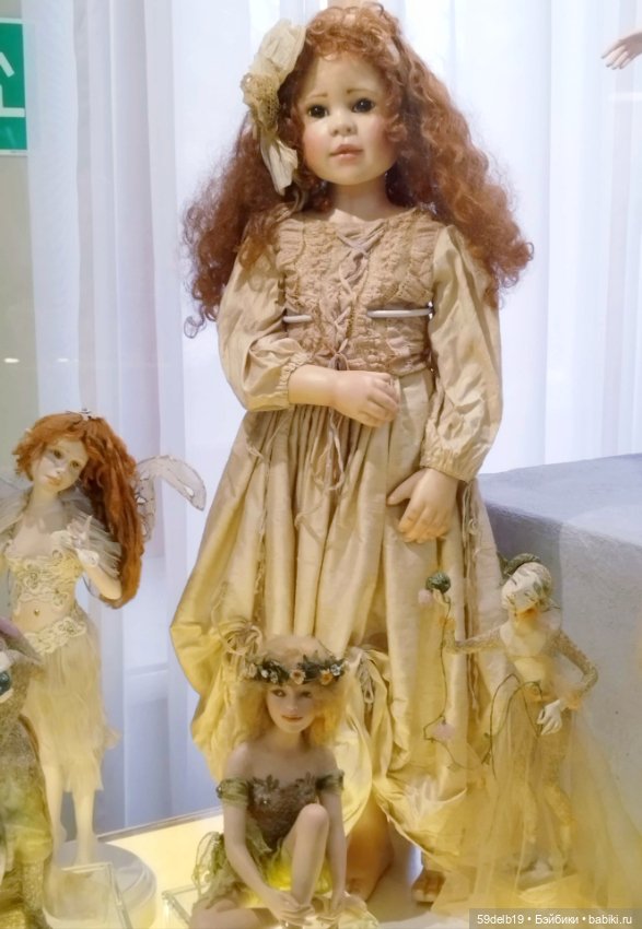 "Зимний бал кукол" - выставка авторских кукол в Краснодаре,часть 1