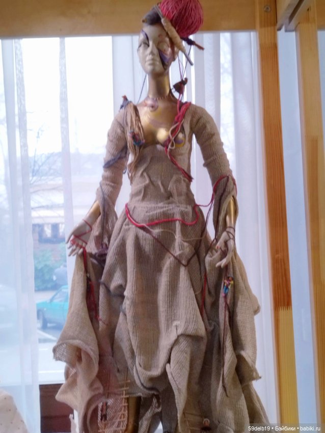 "Зимний бал кукол" - выставка авторских кукол в Краснодаре,часть 1 (фото 8)