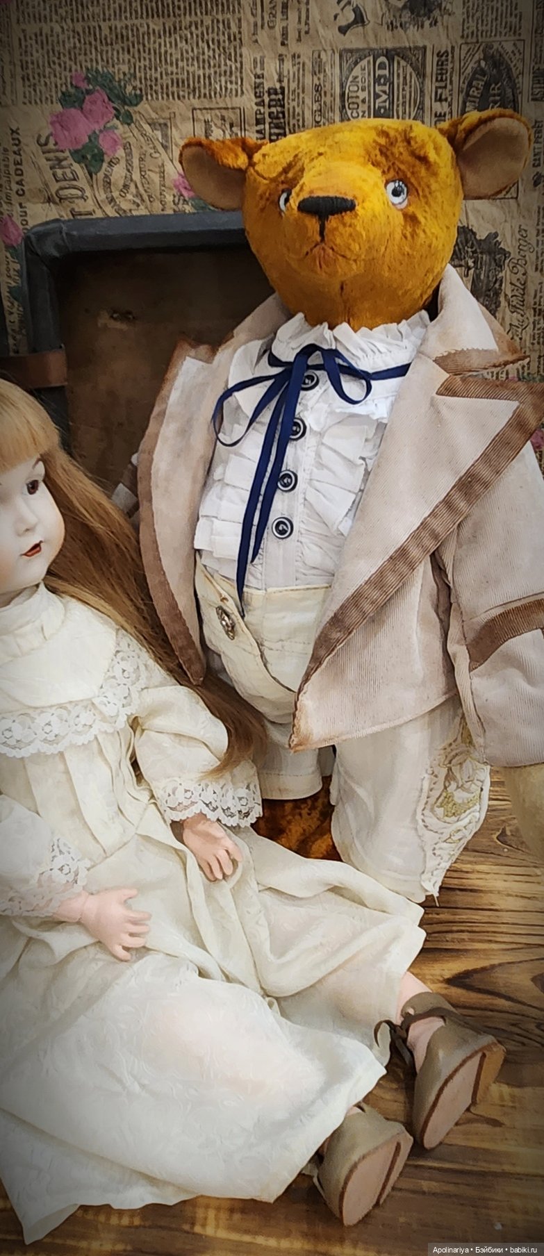 Уилл мишка-тедди — Авторские мишки Тедди и друзья: фото (фото 3)