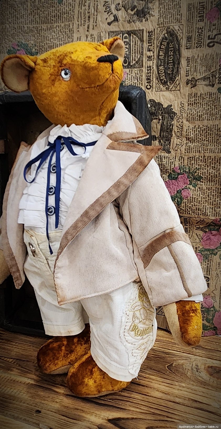 Уилл мишка-тедди — Авторские мишки Тедди и друзья: фото (фото 9)