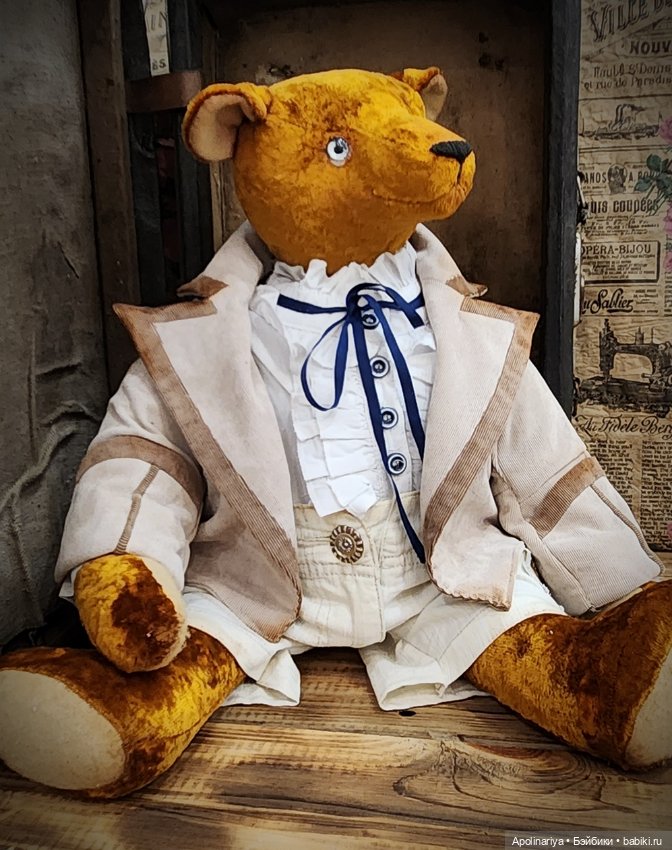 Уилл мишка-тедди — Авторские мишки Тедди и друзья: фото (фото 10)