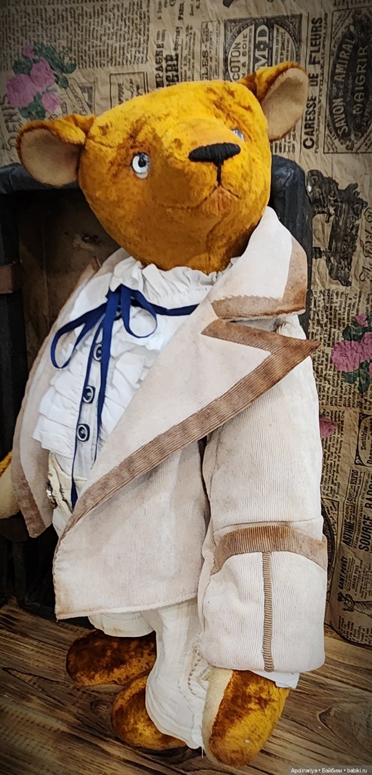 Уилл мишка-тедди — Авторские мишки Тедди и друзья: фото (фото 8)