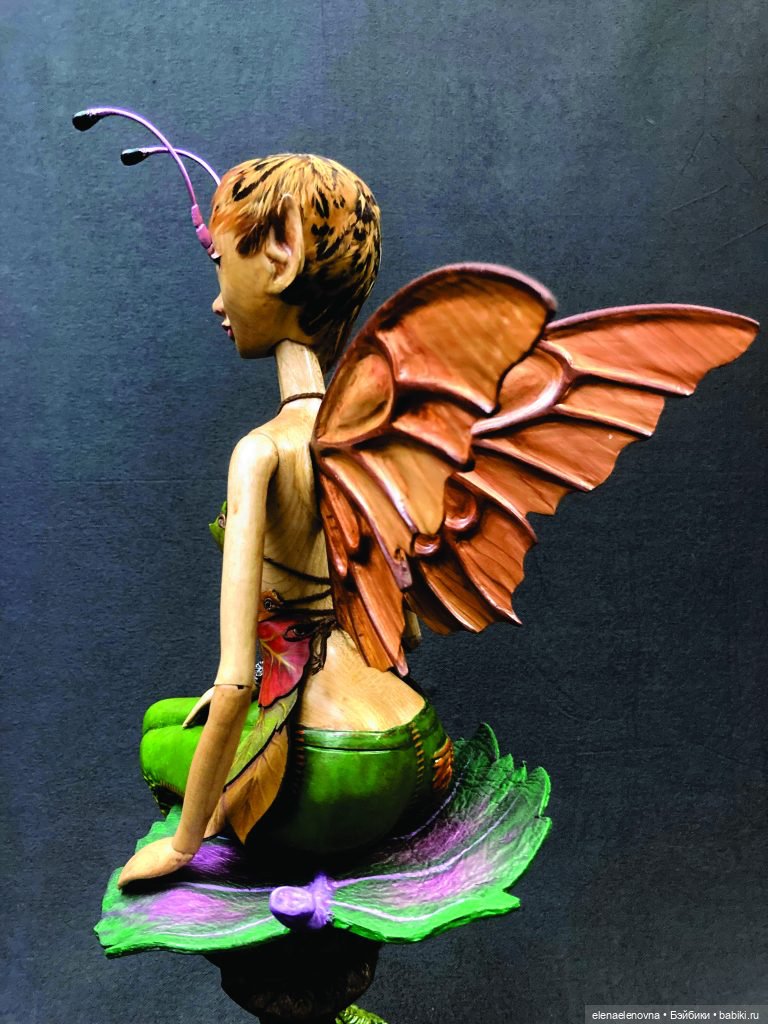 Маленькие деревянные чудеса: MARLENE XENIS создаёт эко-BJD (фото 4)