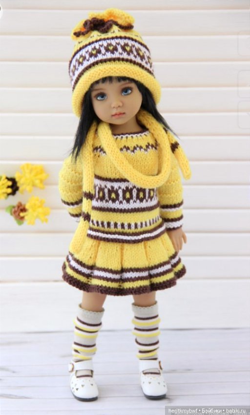 Весеннее солнышко — Одежда и обувь для кукол своими руками: фото (фото 4)