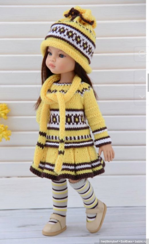 Весеннее солнышко — Одежда и обувь для кукол своими руками: фото (фото 3)