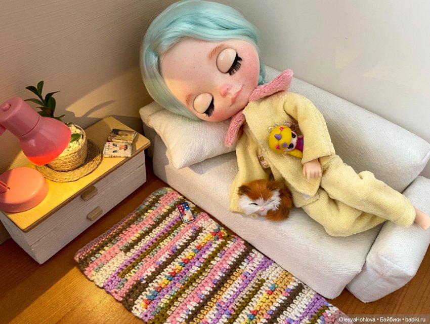 Ленивое утро🫣 — Куклы Blythe (Блайз) ООАК: кастом