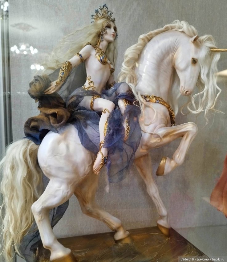 Выставка авторских кукол, часть 3