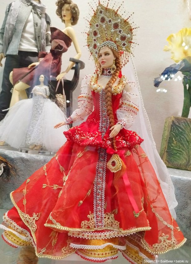 Выставка авторских кукол, часть 3