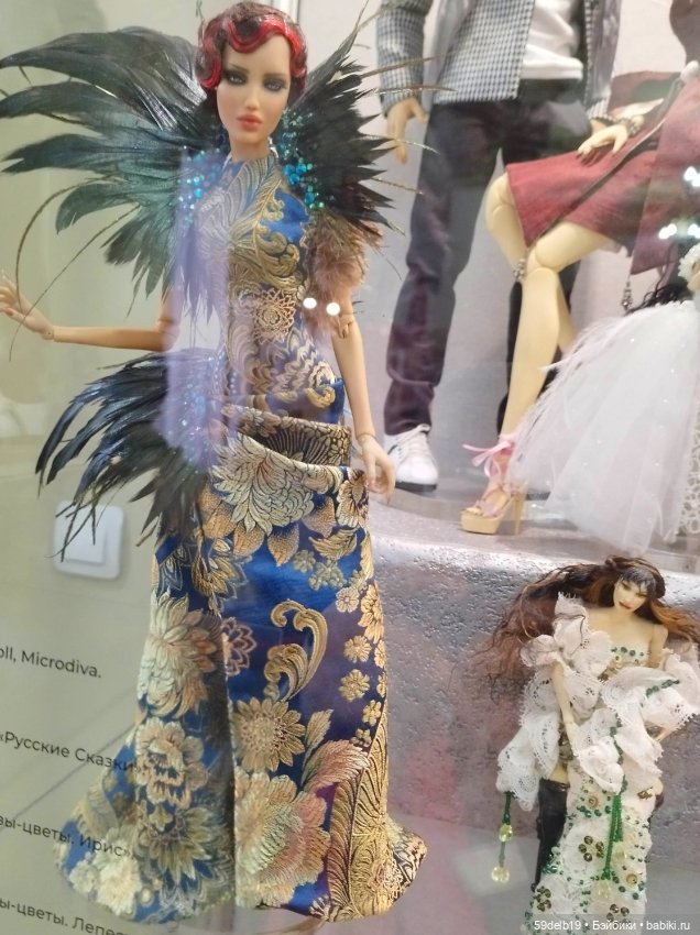 Выставка авторских кукол, часть 3