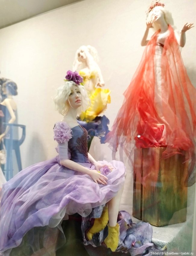 Выставка авторских кукол, часть 3