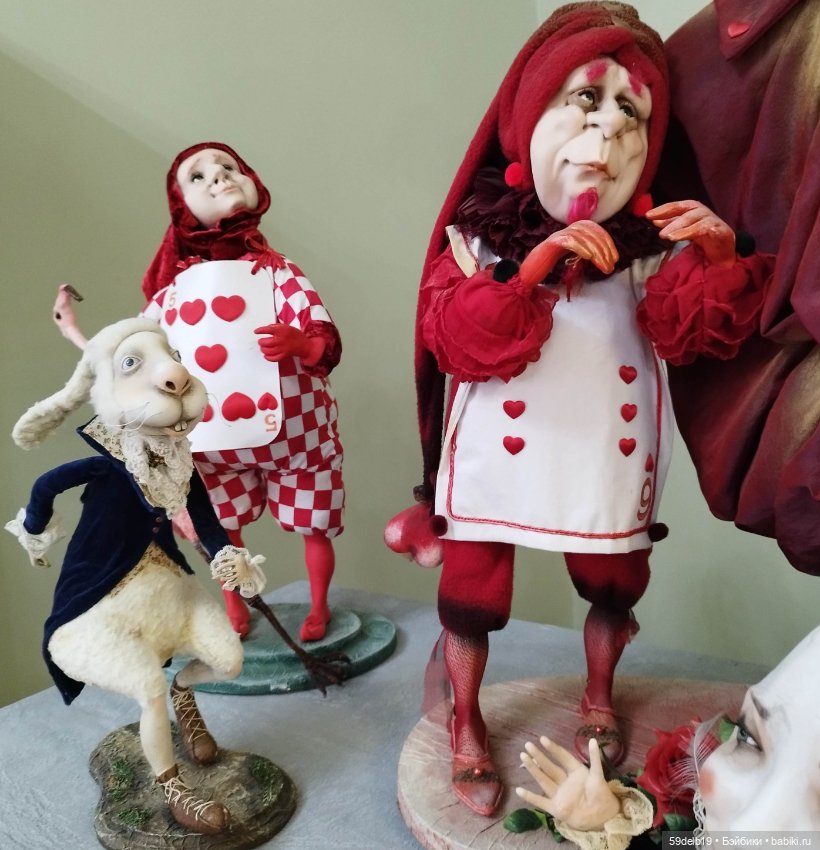 Выставка авторских кукол, часть 3