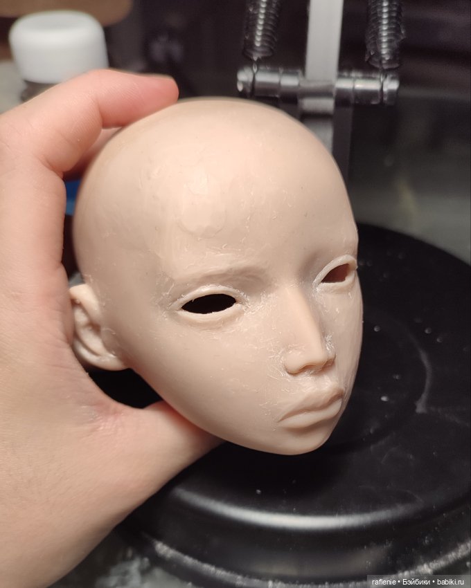 Фотки процесса — Авторские шарнирные куклы своими руками: лепка (фото 4)