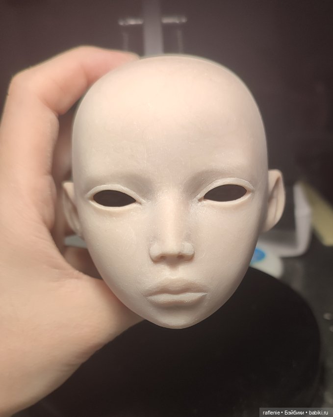 Фотки процесса — Авторские шарнирные куклы своими руками: лепка