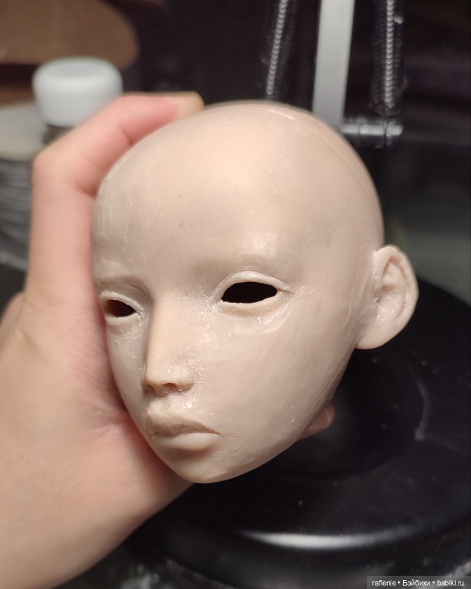 Фотки процесса — Авторские шарнирные куклы своими руками: лепка (фото 3)