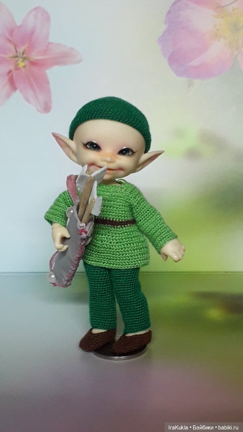 Робин Гуд или Питер Пен — Одежда и обувь для кукол своими руками: фото (фото 9)