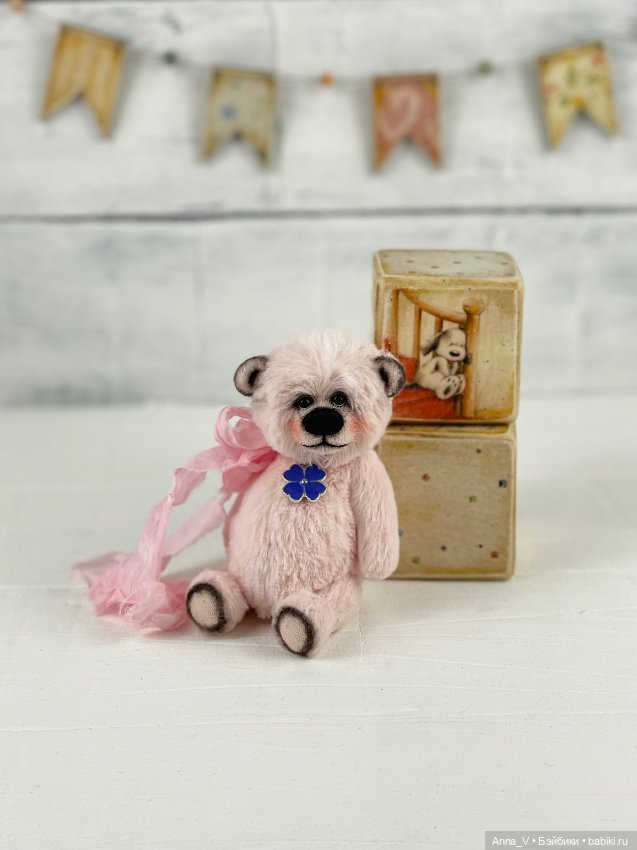 Тедди мишка Мичи — Авторские мишки Тедди и друзья: фото (фото 4)