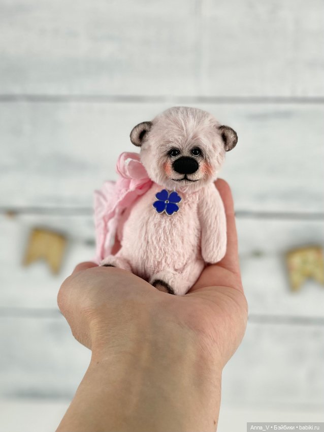 Тедди мишка Мичи — Авторские мишки Тедди и друзья: фото (фото 3)