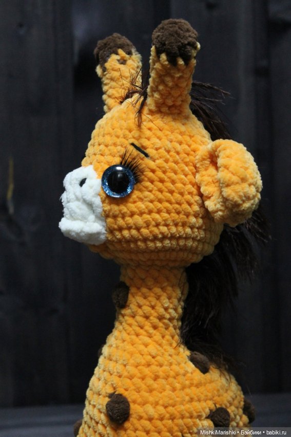 Жираф — Вязаные игрушки и амигуруми: крючком (фото 5)