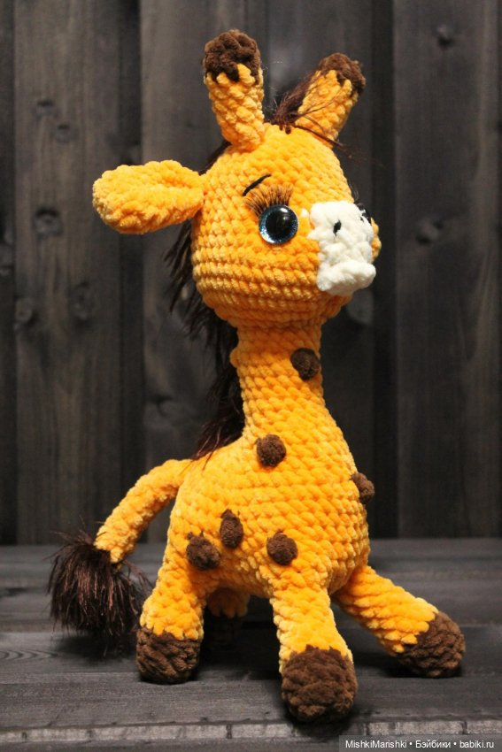 Жираф — Вязаные игрушки и амигуруми: крючком (фото 3)
