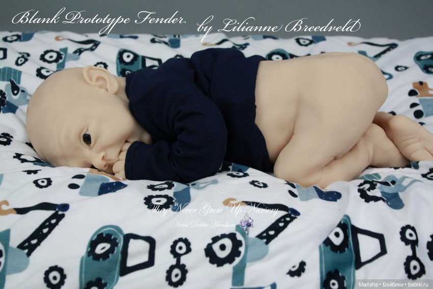 Силиконовый малыш Fender от Lilianne Breedveld (фото 2)