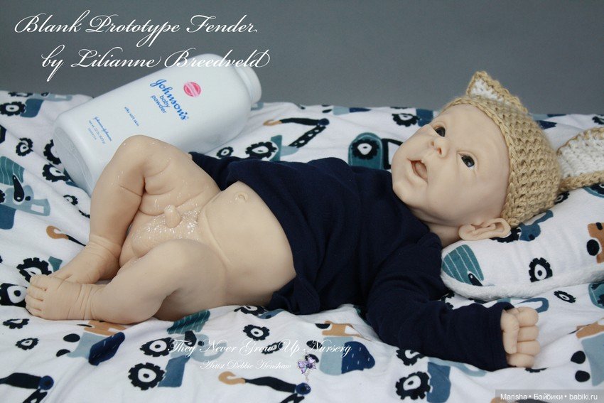 Силиконовый малыш Fender от Lilianne Breedveld (фото 4)