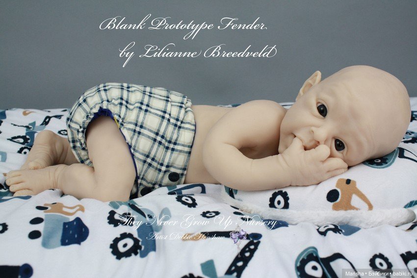 Силиконовый малыш Fender от Lilianne Breedveld (фото 5)