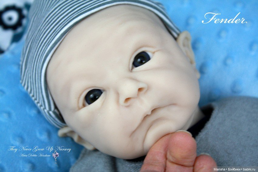 Силиконовый малыш Fender от Lilianne Breedveld (фото 9)