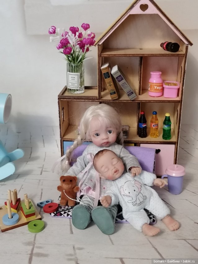 Леночка и Санечка — Домашние фото авторских кукол: личные коллекции (фото 8)