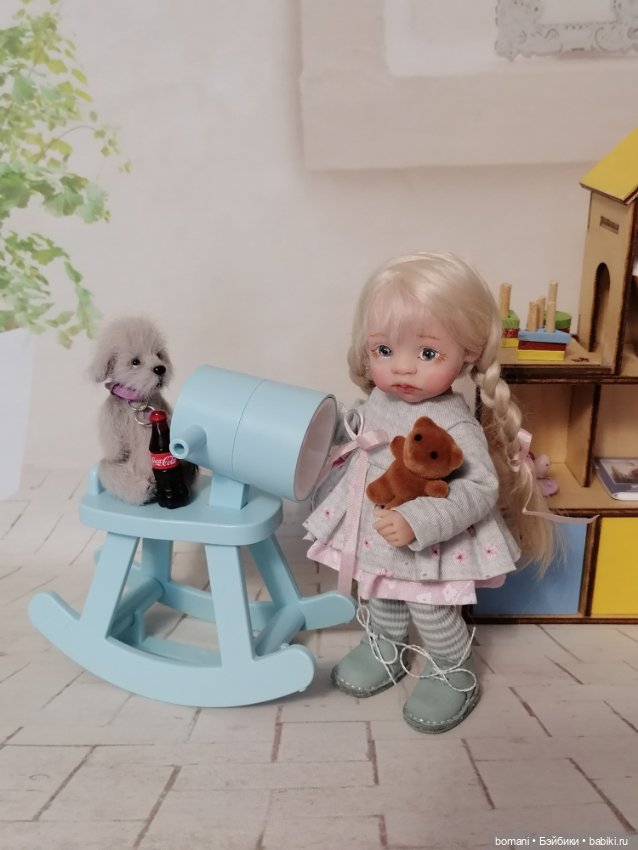 Леночка и Санечка — Домашние фото авторских кукол: личные коллекции (фото 3)