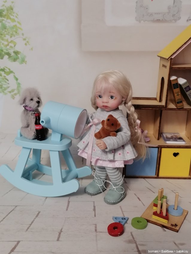 Леночка и Санечка — Домашние фото авторских кукол: личные коллекции (фото 4)