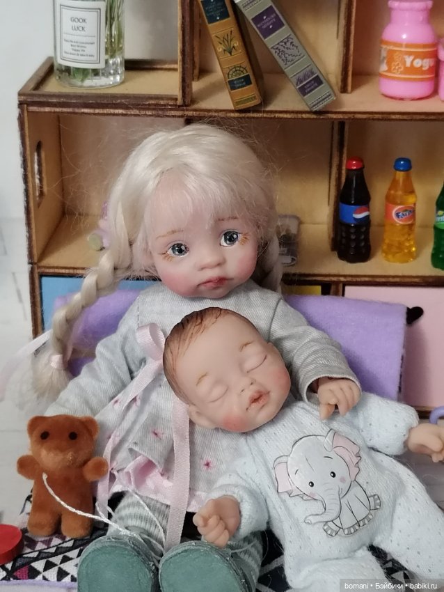 Леночка и Санечка — Домашние фото авторских кукол: личные коллекции (фото 9)