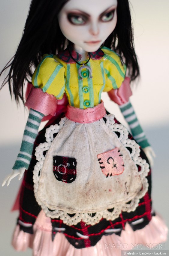 Кукольное платье Арт проект: Алиса, сквозь зеркала (фото 5)